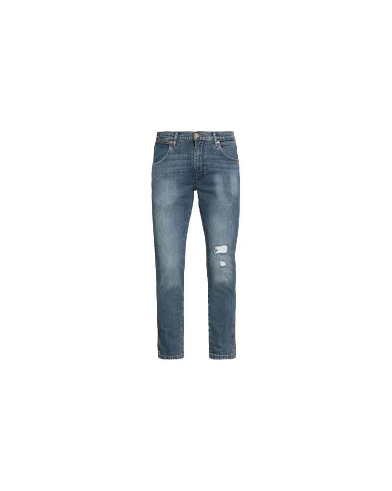 Wrangler HOSEN & RÖCKE - Jeanshosenauf YOOX.COM Blau