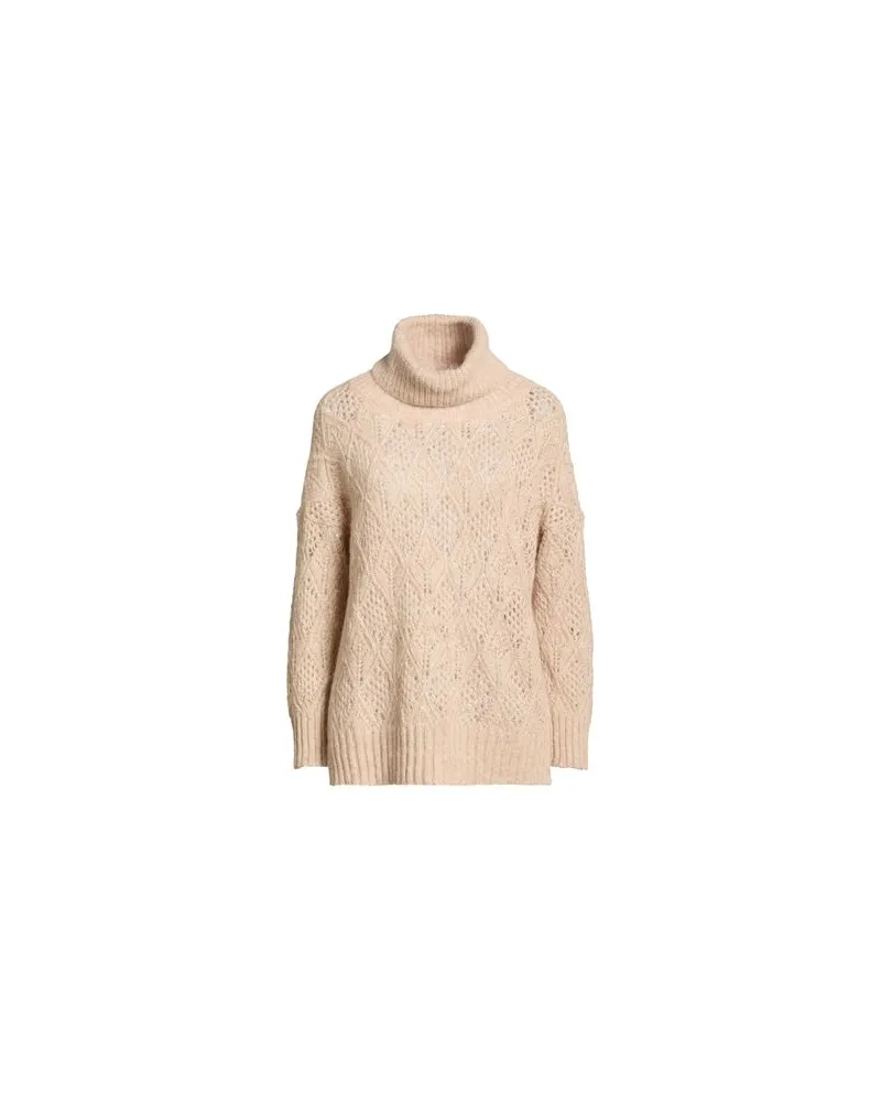 D.EXTERIOR STRICKWAREN - Rollkragenpulloverauf YOOX.COM Sand
