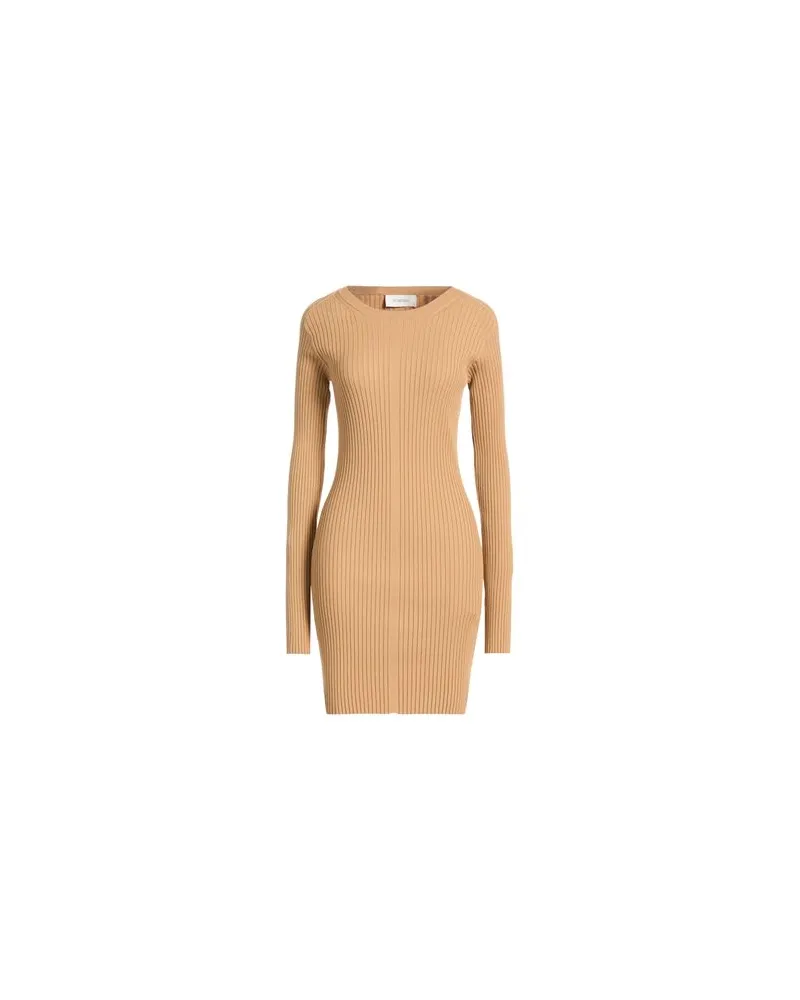 SPORTMAX KLEIDER - Mini-Kleiderauf YOOX.COM Kamel