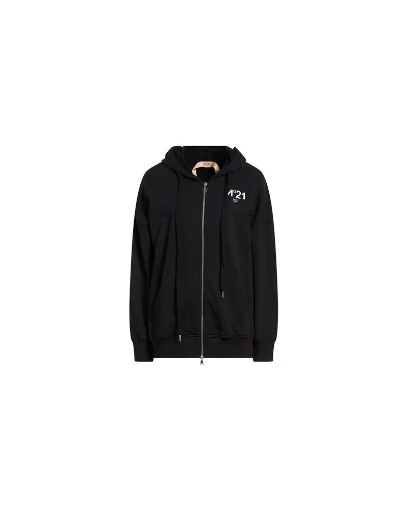 N° 21 TOPS - Sweatshirtsauf YOOX.COM Schwarz