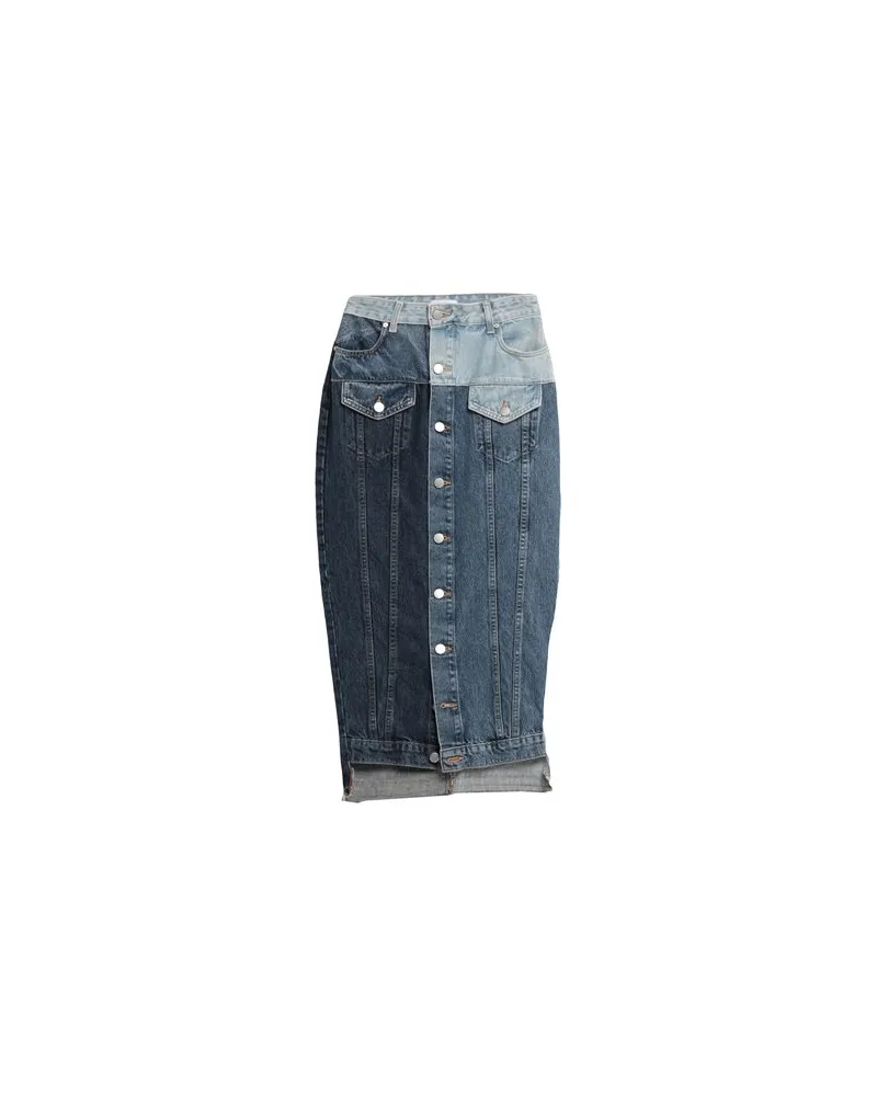 RED Valentino HOSEN & RÖCKE - Jeansröckeauf YOOX.COM Blau