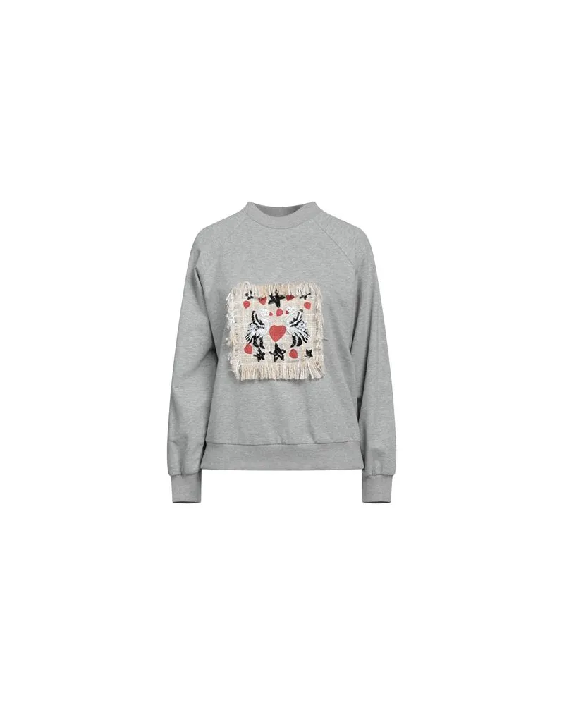 Rosamund Moiselle TOPS - Sweatshirtsauf YOOX.COM Grau