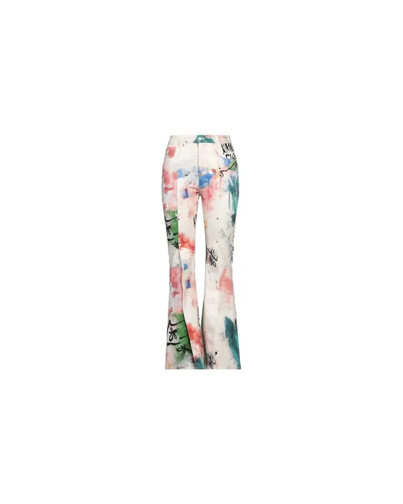Andersson Bell HOSEN & RÖCKE - Jeanshosenauf YOOX.COM Cremeweiß