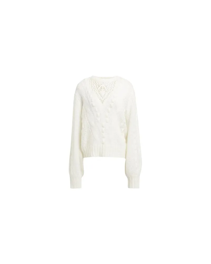 Twin-Set STRICKWAREN - Pulloverauf YOOX.COM Elfenbein