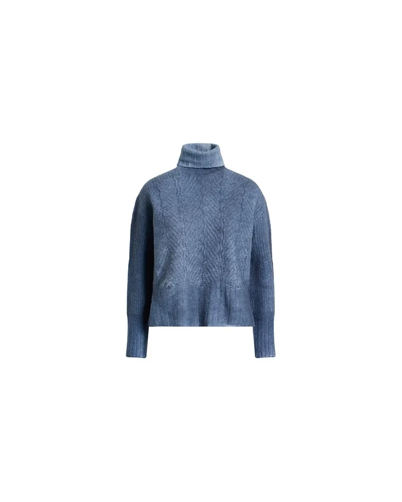 ARAGONA STRICKWAREN - Rollkragenpulloverauf YOOX.COM Taubenblau