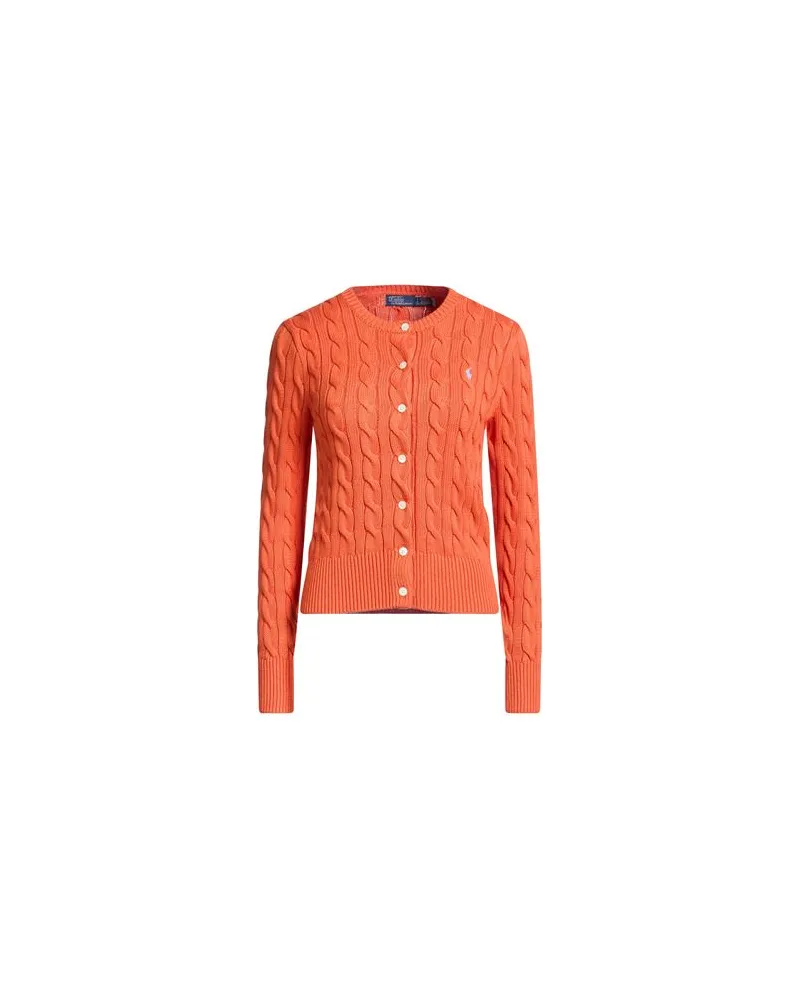 Ralph Lauren STRICKWAREN - Strickjackenauf YOOX.COM Orange