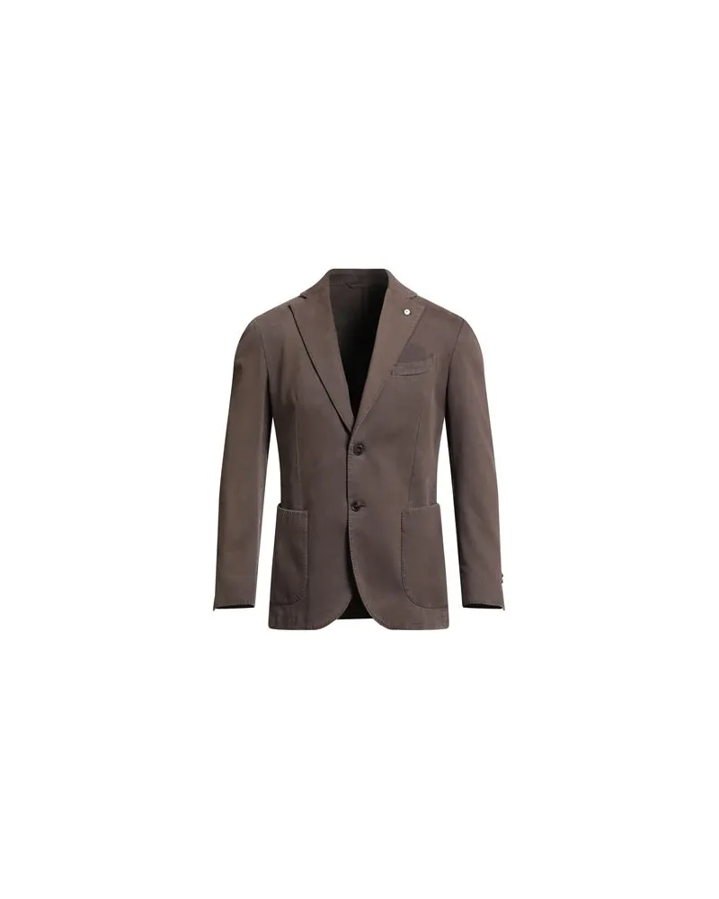 Luigi Bianchi Mantova ANZÜGE und CO-ORDS - Blazersauf YOOX.COM Schokobraun