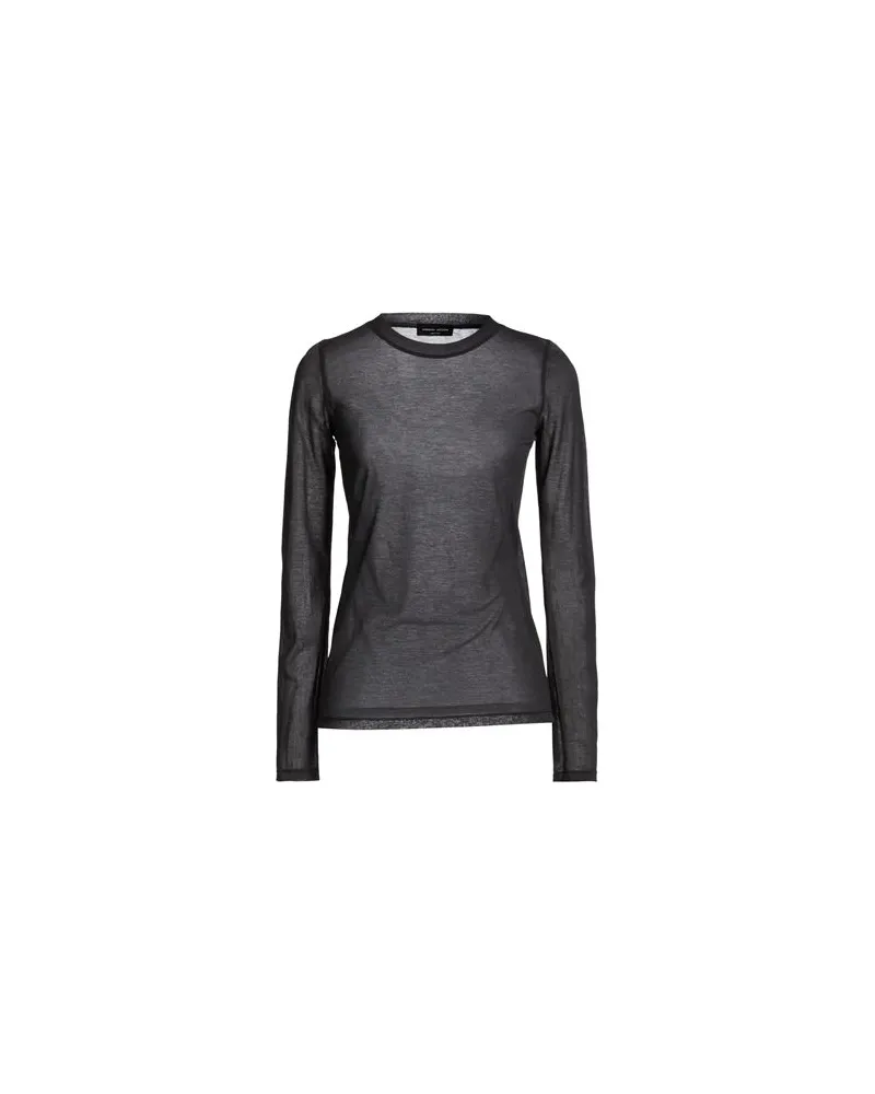 Roberto Collina TOPS - T-shirtsauf YOOX.COM Schwarz