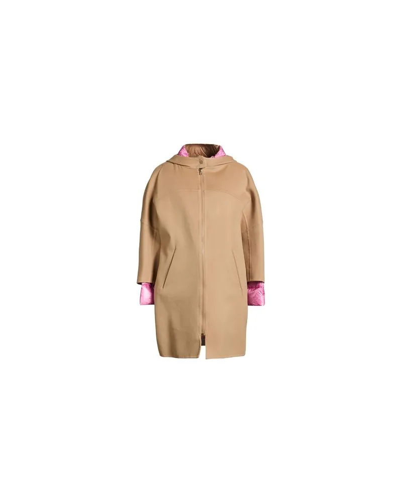 Herno JACKEN & MÄNTEL - Mäntelauf YOOX.COM Kamel
