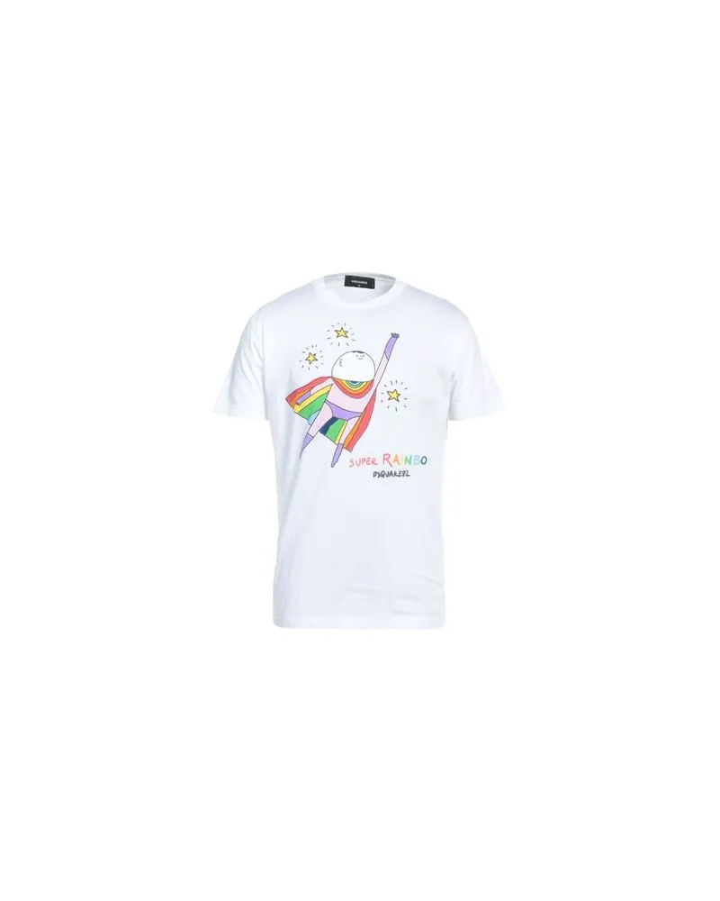 Dsquared2 TOPS - T-shirtsauf YOOX.COM Weiß