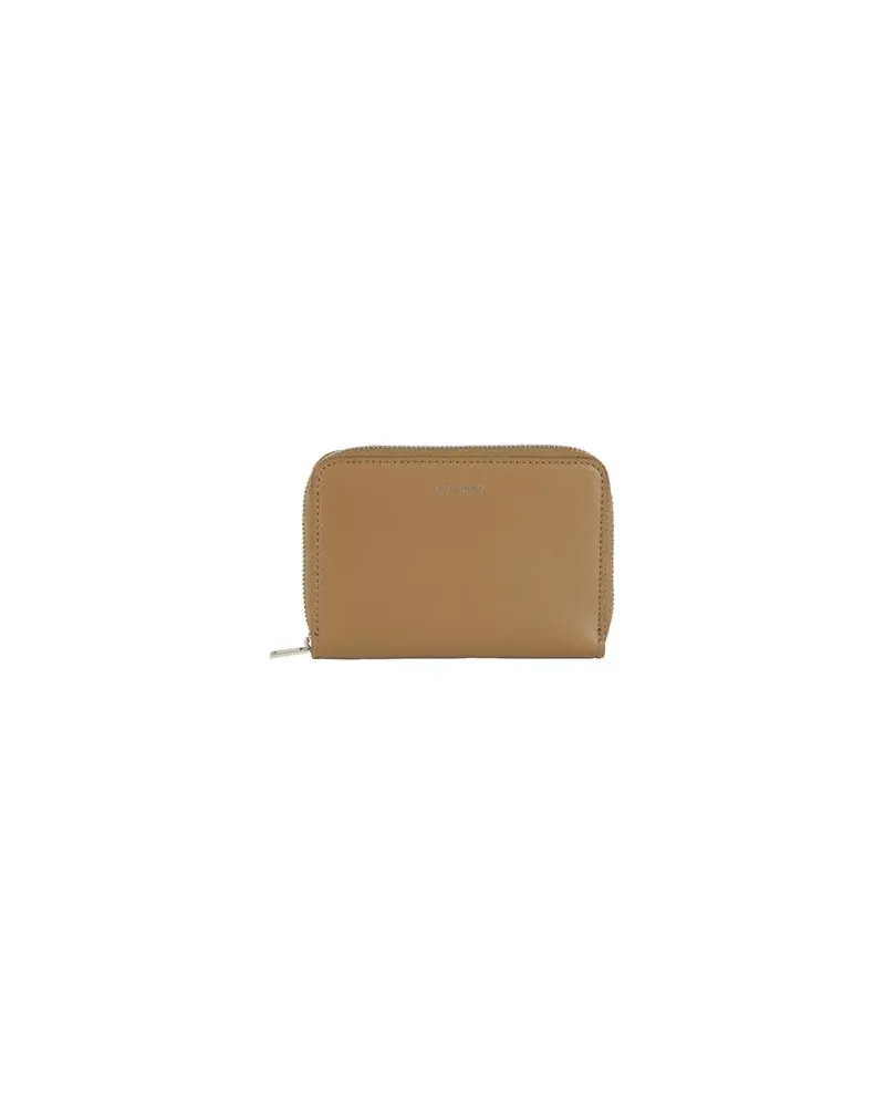 Jil Sander Kleinlederwaren - Brieftaschenauf YOOX.COM Khaki