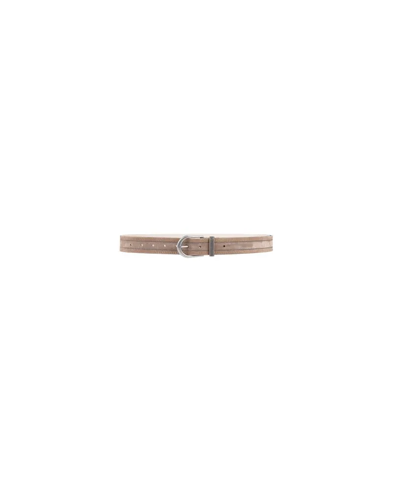 Brunello Cucinelli Kleinlederwaren - Gürtelauf YOOX.COM Khaki