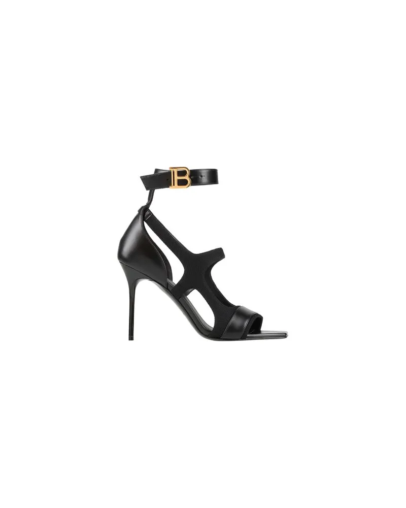 Balmain SCHUHE - Sandalenauf YOOX.COM Schwarz