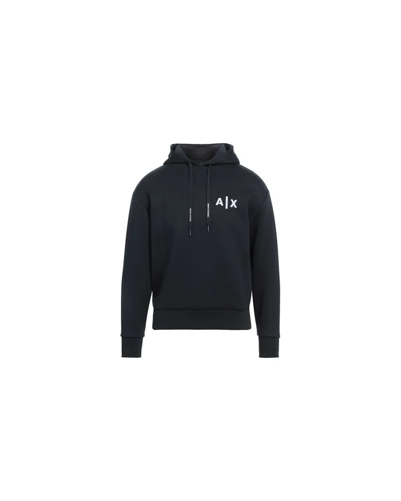 Armani Exchange TOPS - Sweatshirtsauf YOOX.COM Marineblau