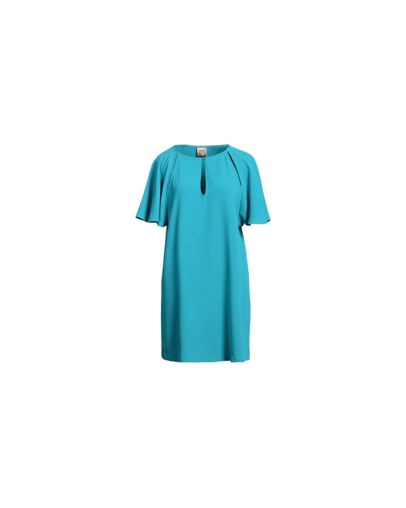 Même Road KLEIDER - Mini-Kleiderauf YOOX.COM Hellblau