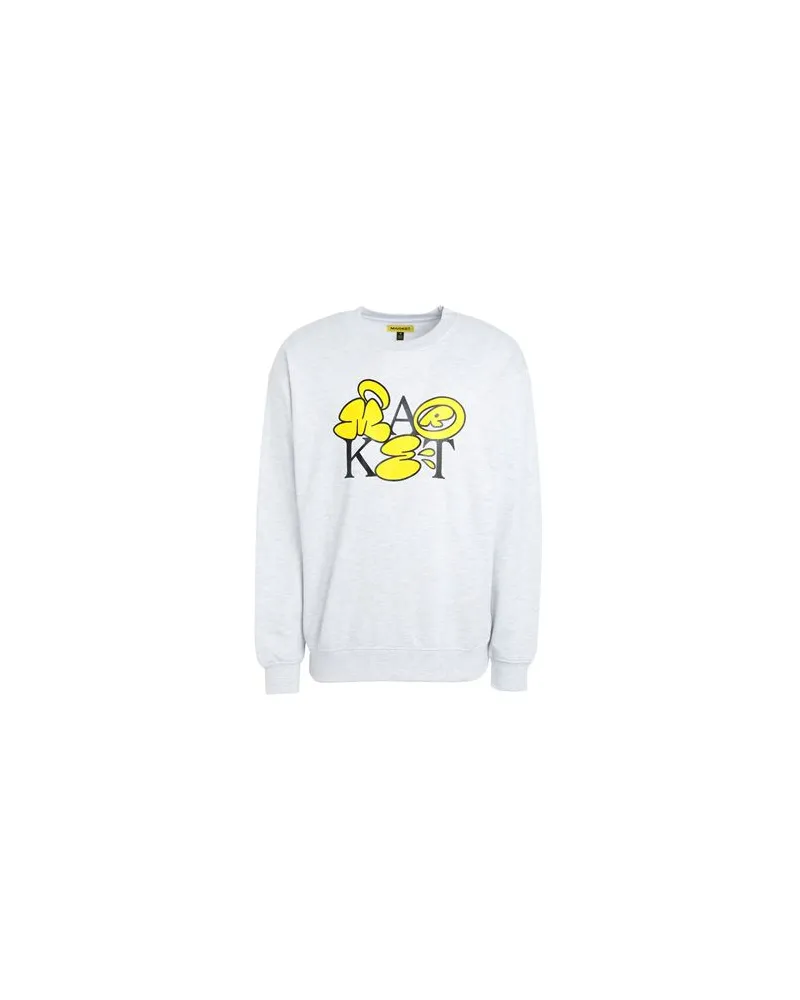 Market BUBBLE LETTER CREWNECK SWEATSHIRT  - TOPS - Sweatshirtsauf YOOX.COM Hellgrau