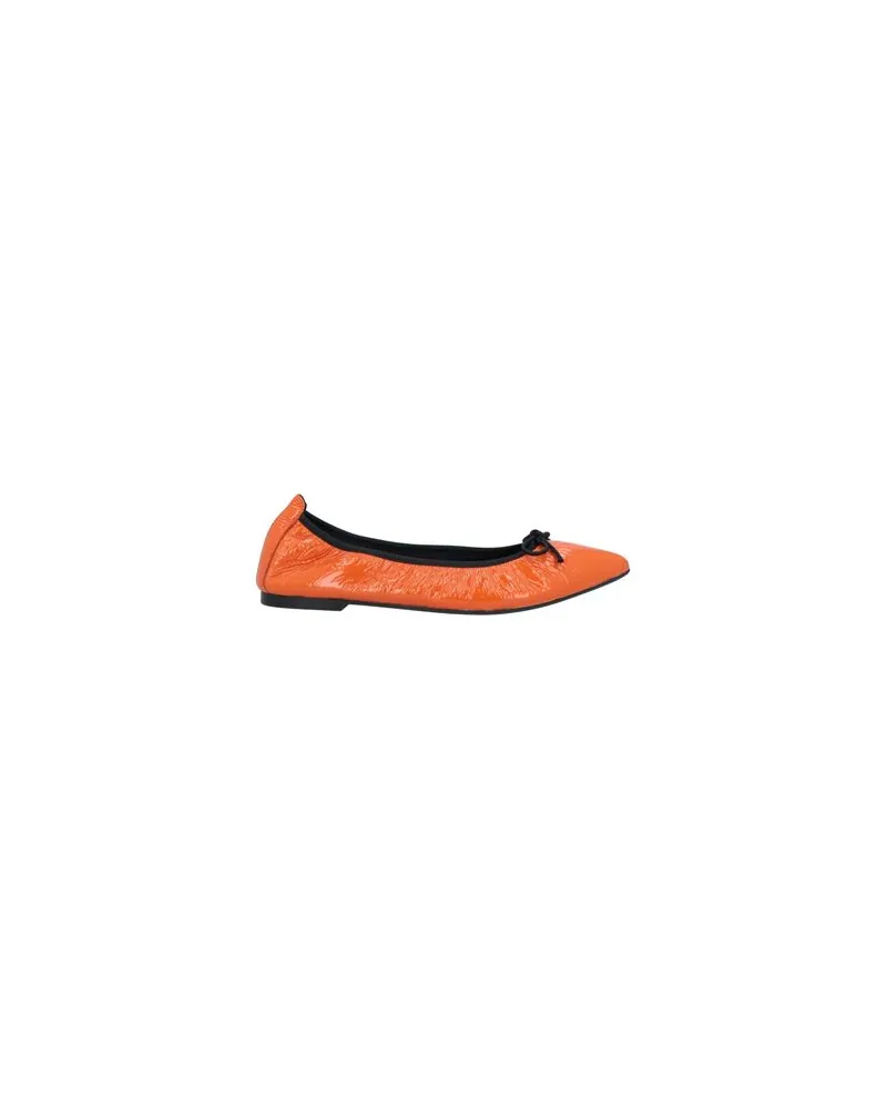 Daniele Ancarani SCHUHE - Ballerinasauf YOOX.COM Orange