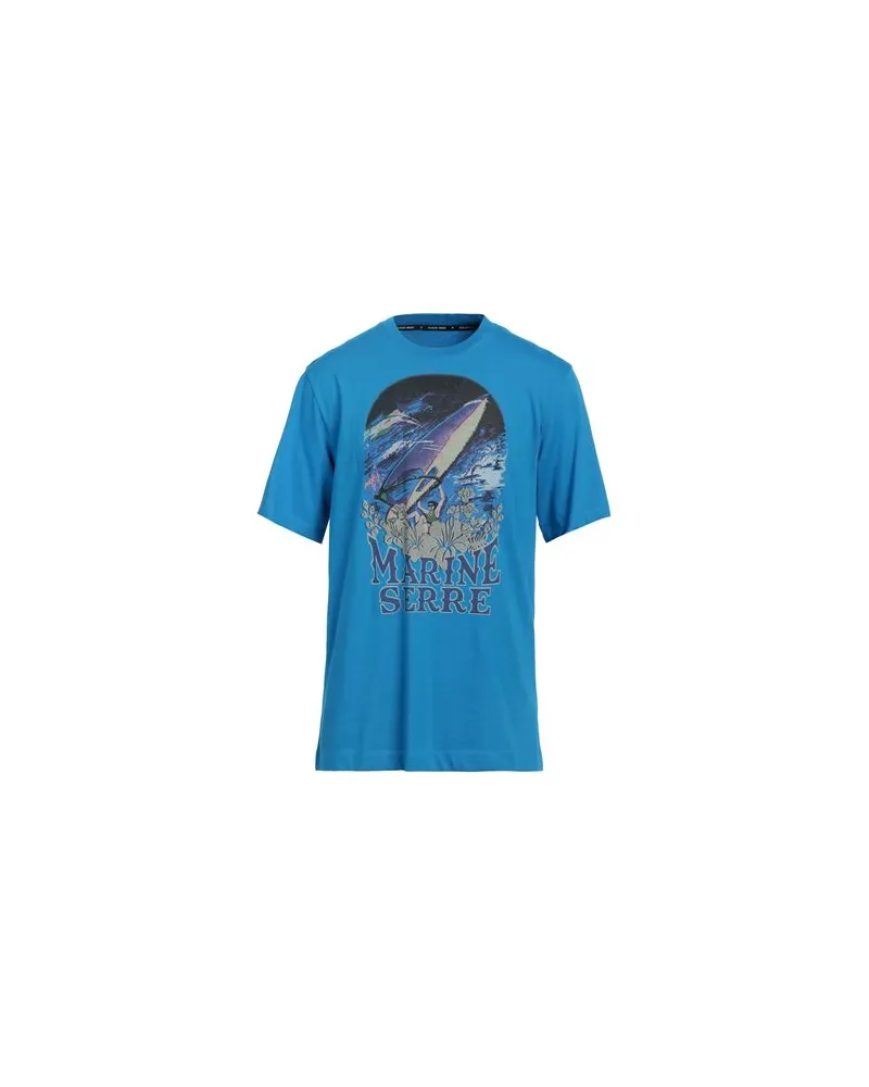 Marine Serre TOPS - T-shirtsauf YOOX.COM Blau