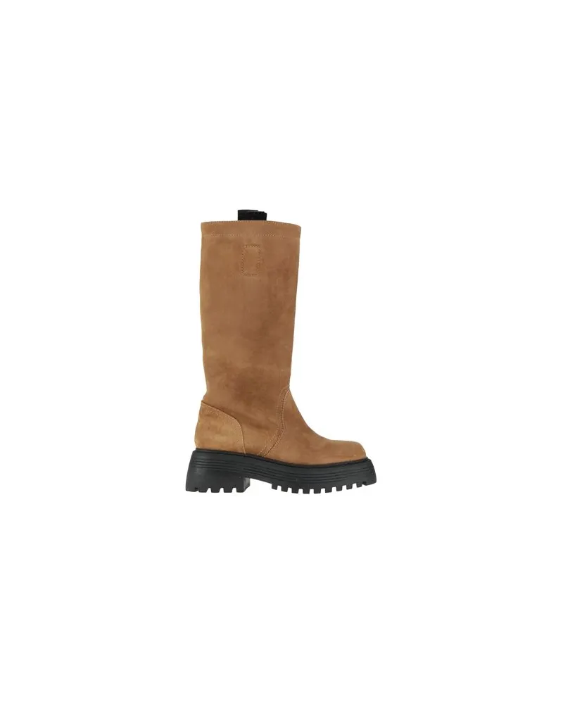 3JUIN SCHUHE - Stiefelauf YOOX.COM Kamel