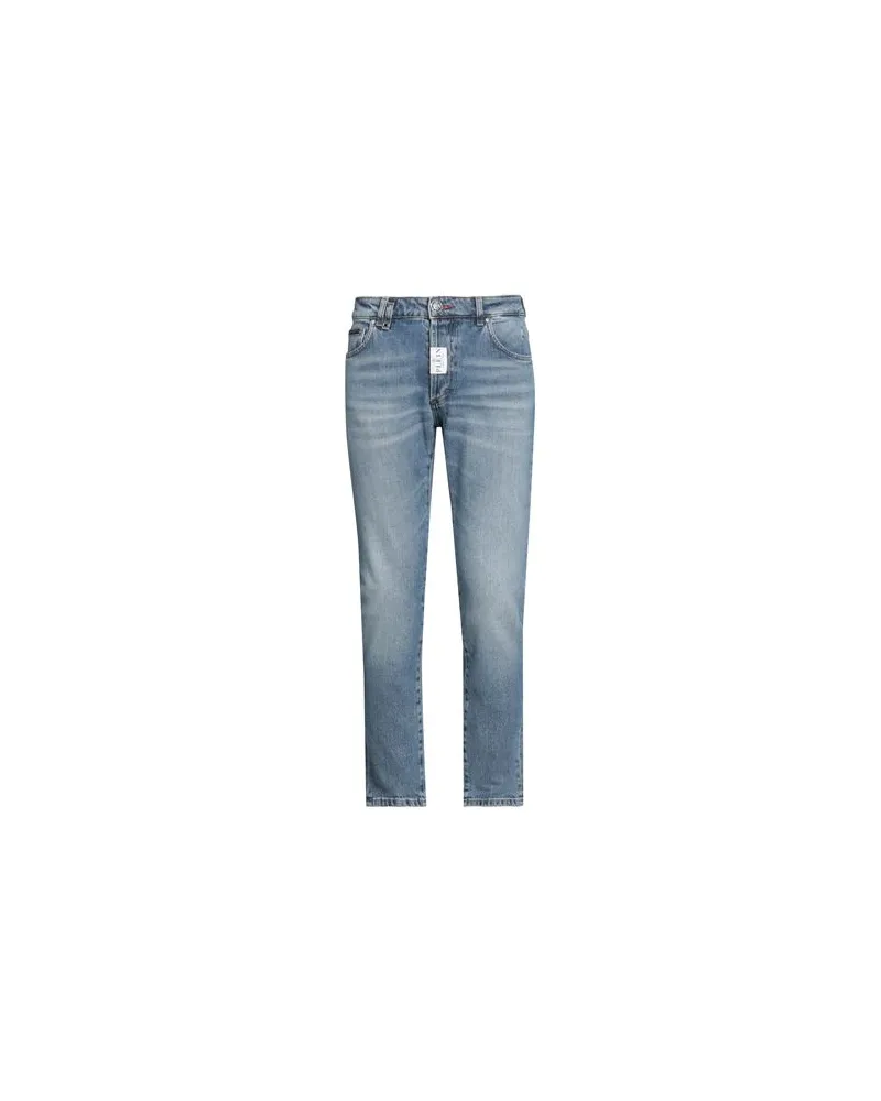 Philipp Plein HOSEN & RÖCKE - Jeanshosenauf YOOX.COM Blau