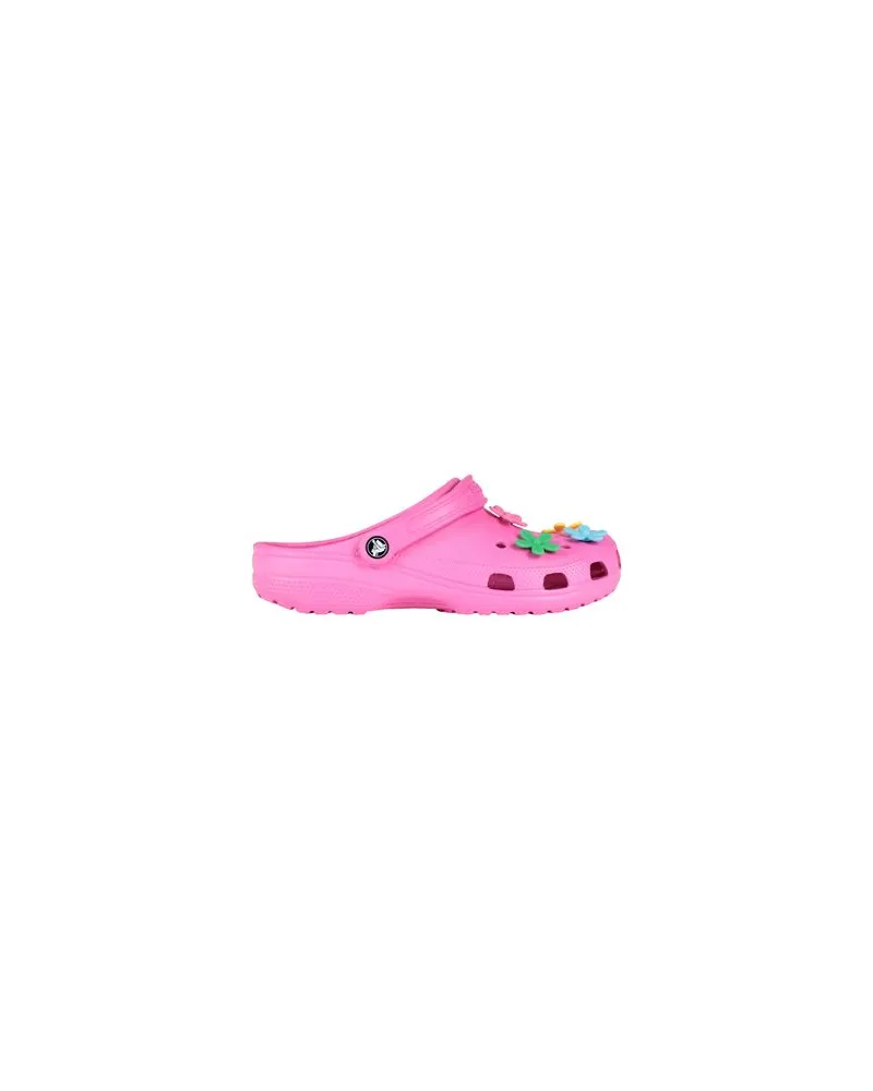 Crocs Classic Clog + Multipack 10 Jibbitz  - SCHUHE - Mules & Clogsauf YOOX.COM Fuchsia