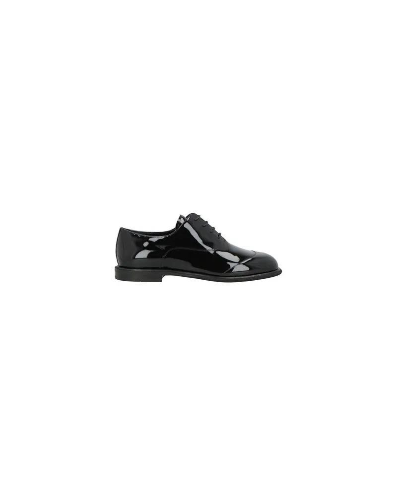 Giorgio Armani SCHUHE - Schnürschuheauf YOOX.COM Schwarz