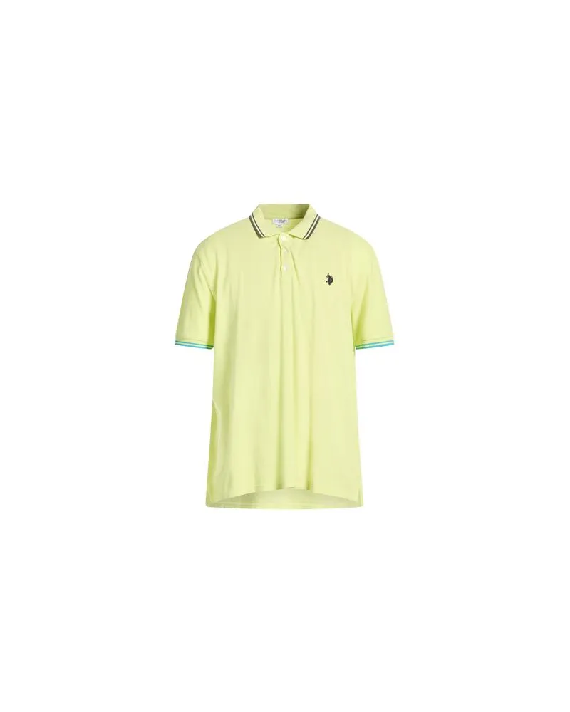 U.S. Polo Assn.  TOPS - Poloshirtsauf YOOX.COM Limettengrün