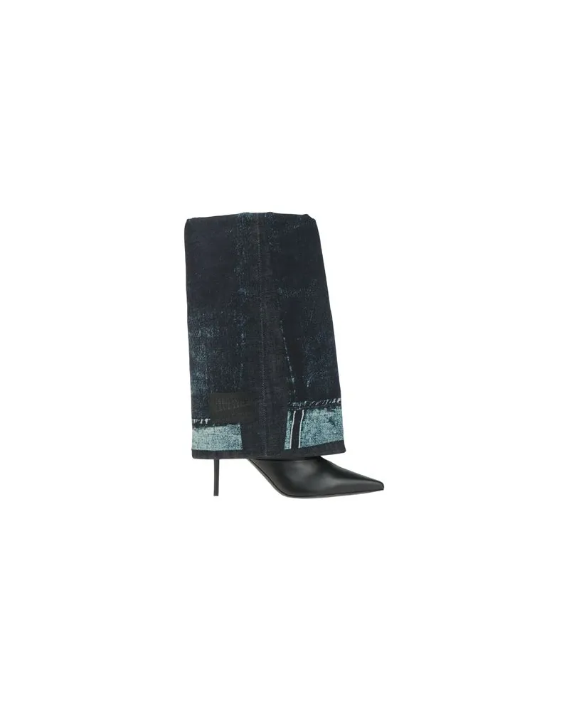 Jean Paul Gaultier X JIMMY CHOO - SCHUHE - Stiefelauf YOOX.COM Blau