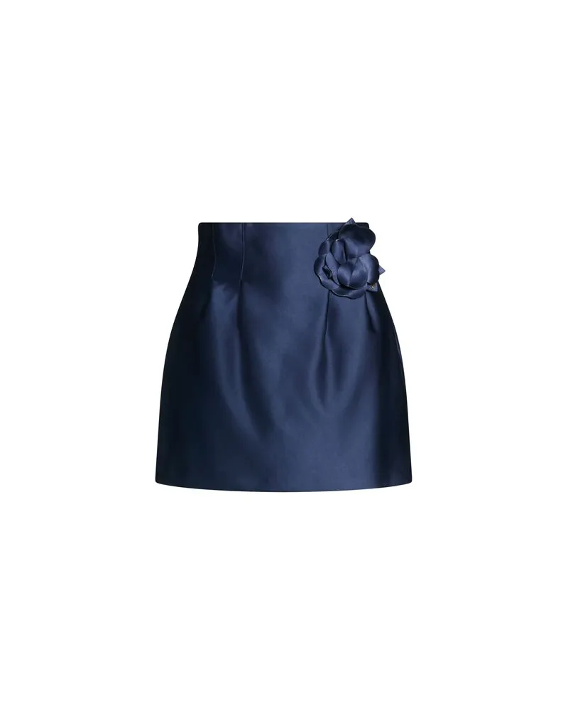 Elisabetta Franchi HOSEN & RÖCKE - Miniröckeauf YOOX.COM Nachtblau