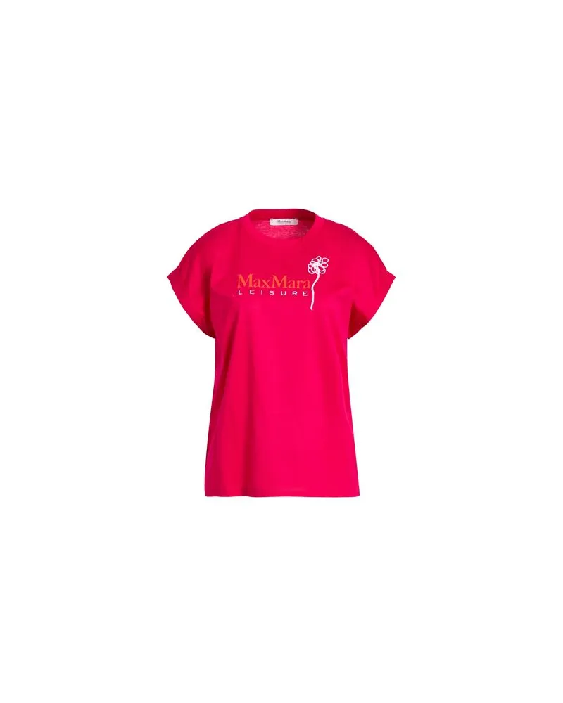 Max Mara LEISURE - TOPS - T-shirtsauf YOOX.COM Magenta