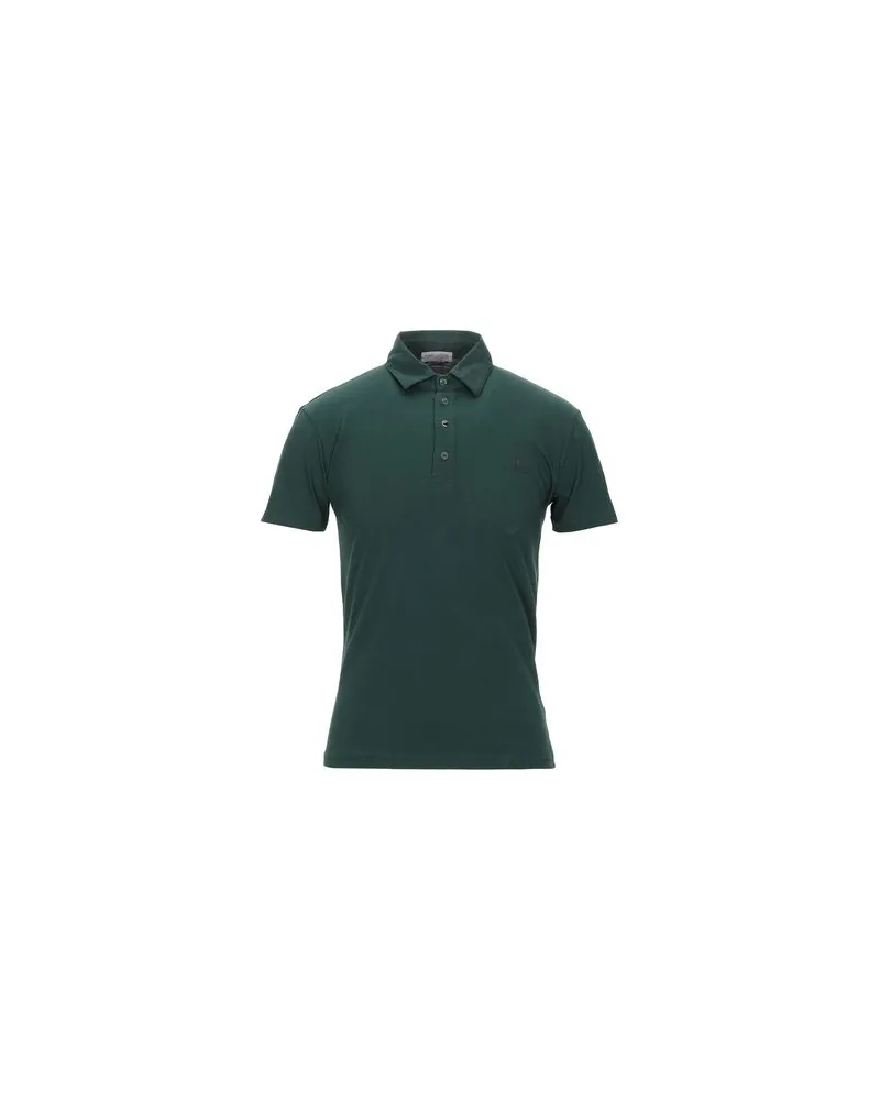 Daniele Alessandrini TOPS - Poloshirtsauf YOOX.COM Dunkelgrün