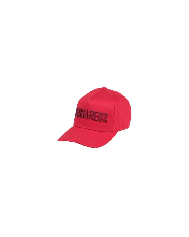 Dsquared2 ACCESSOIRES - Mützen & Hüteauf YOOX.COM Rot