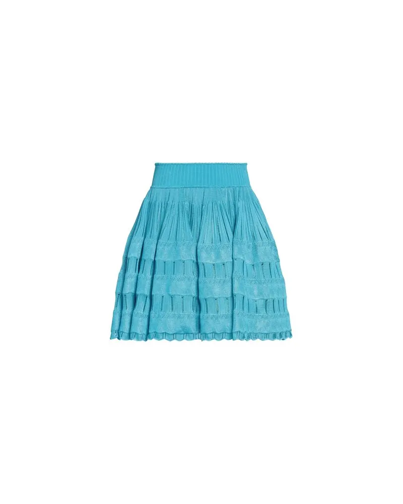 Alaïa HOSEN & RÖCKE - Miniröckeauf YOOX.COM Azurblau