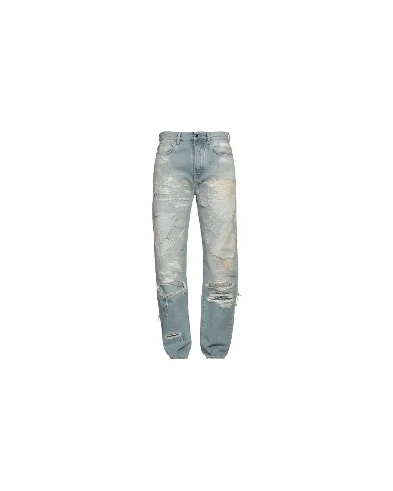 Amiri HOSEN & RÖCKE - Jeanshosenauf YOOX.COM Blau