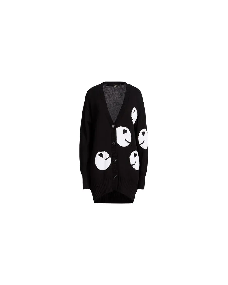Actitude by Twinset STRICKWAREN - Strickjackenauf YOOX.COM Schwarz