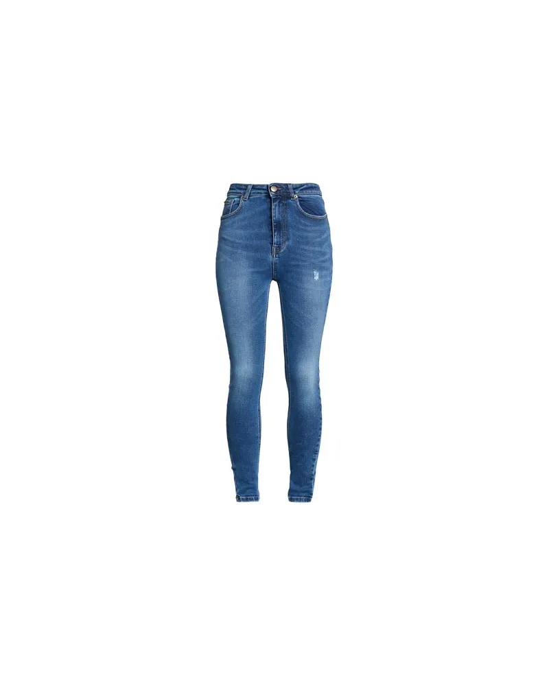 Twin-Set HOSEN & RÖCKE - Jeanshosenauf YOOX.COM Blau