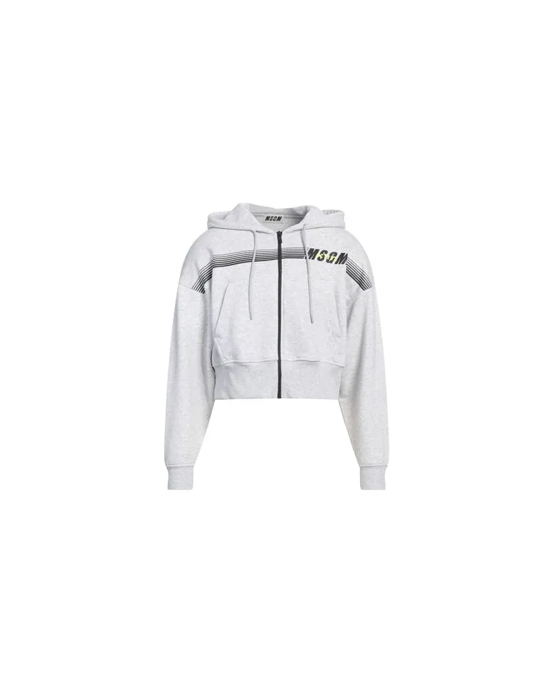 MSGM TOPS - Sweatshirtsauf YOOX.COM Hellgrau