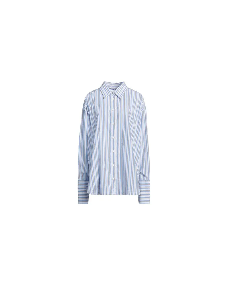 Patrizia Pepe TOPS - Hemdenauf YOOX.COM Hellblau