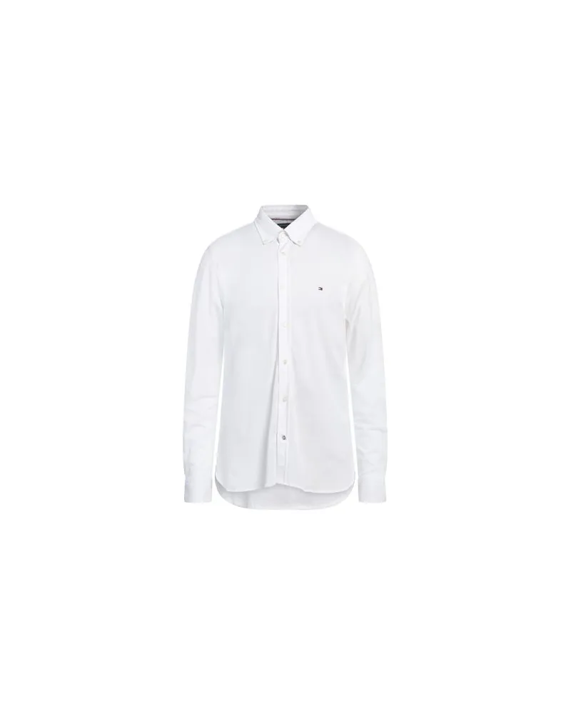 Tommy Hilfiger TOPS - Hemdenauf YOOX.COM Weiß