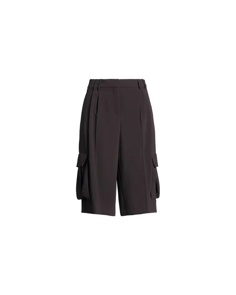 Blumarine HOSEN & RÖCKE - Shorts & Bermudashortsauf YOOX.COM Dunkelbraun