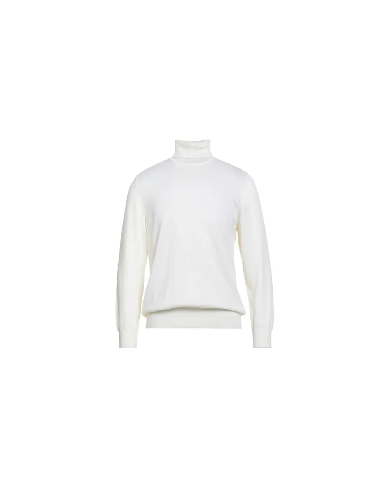 ANDREA FENZI STRICKWAREN - Rollkragenpulloverauf YOOX.COM Weiß