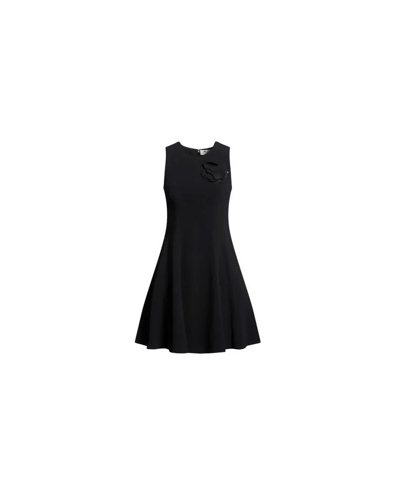 Elisabetta Franchi KLEIDER - Mini-Kleiderauf YOOX.COM Schwarz