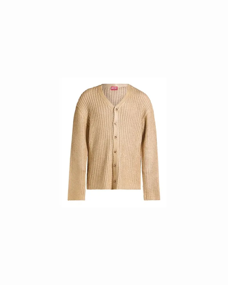 Diesel STRICKWAREN - Strickjackenauf YOOX.COM Beige