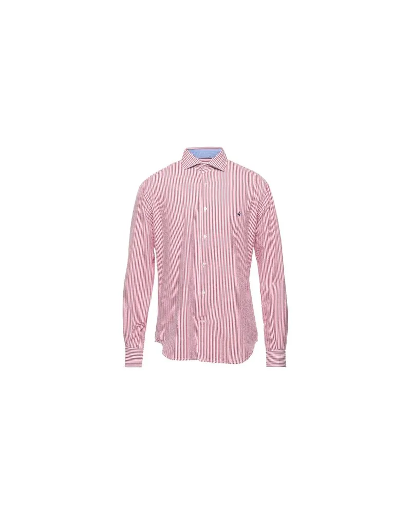 Brooksfield TOPS - Hemdenauf YOOX.COM Rot
