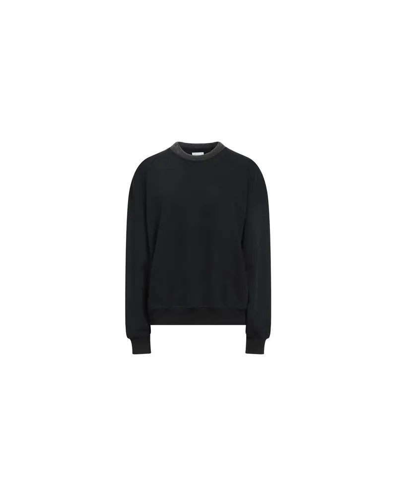 Brunello Cucinelli TOPS - Sweatshirtsauf YOOX.COM Schwarz