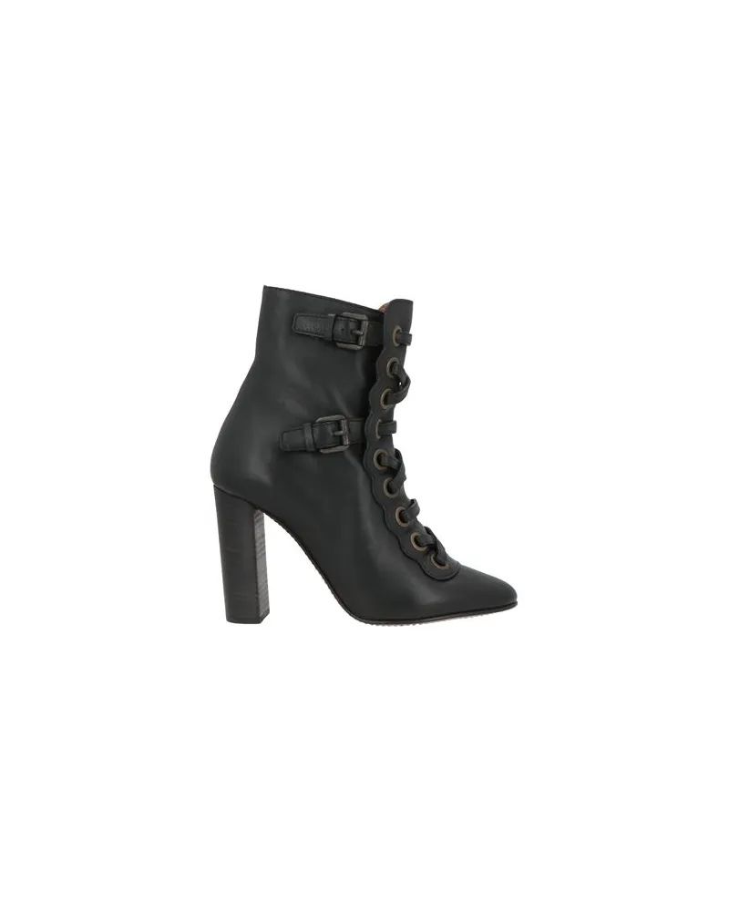 Chloé SCHUHE - Stiefelettenauf YOOX.COM Schwarz