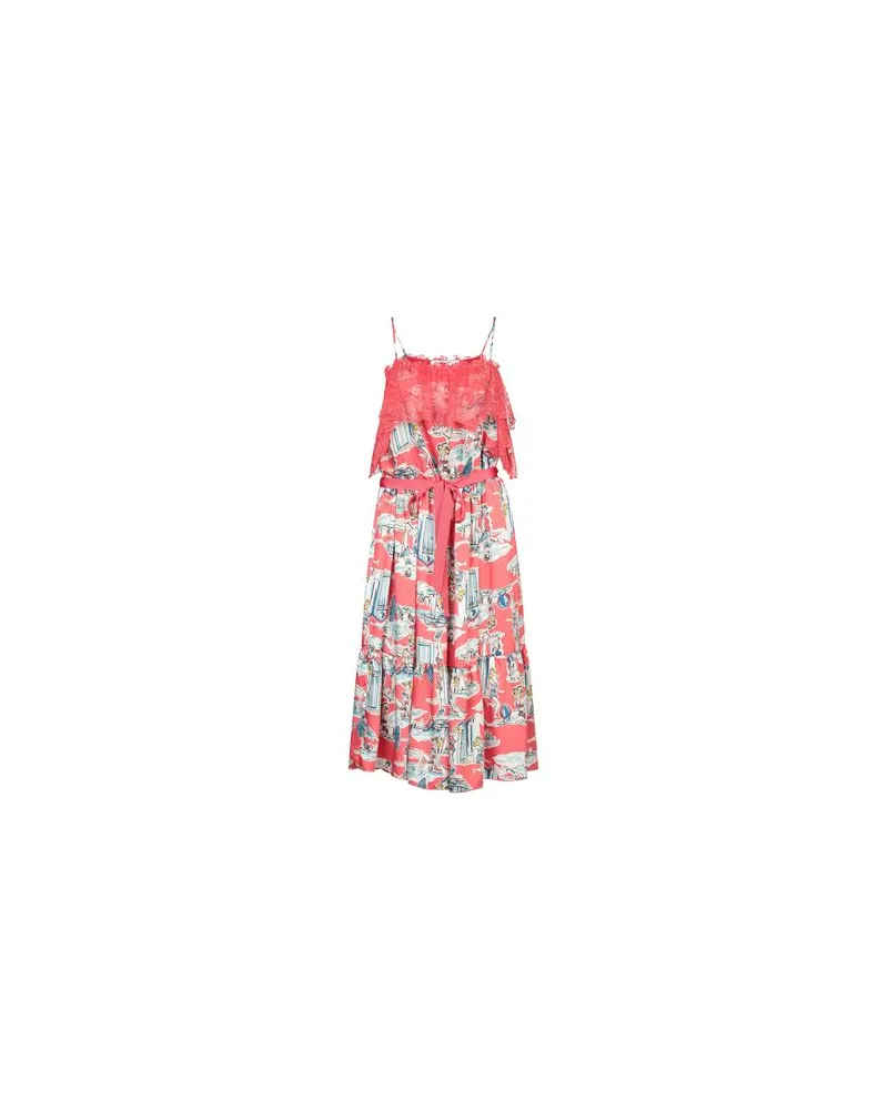 Blumarine KLEIDER - Midi-Kleiderauf YOOX.COM Koralle