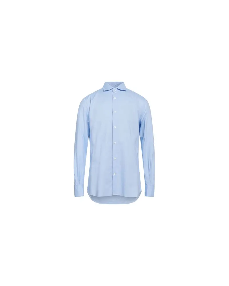 Glanshirt TOPS - Hemdenauf YOOX.COM Himmelblau