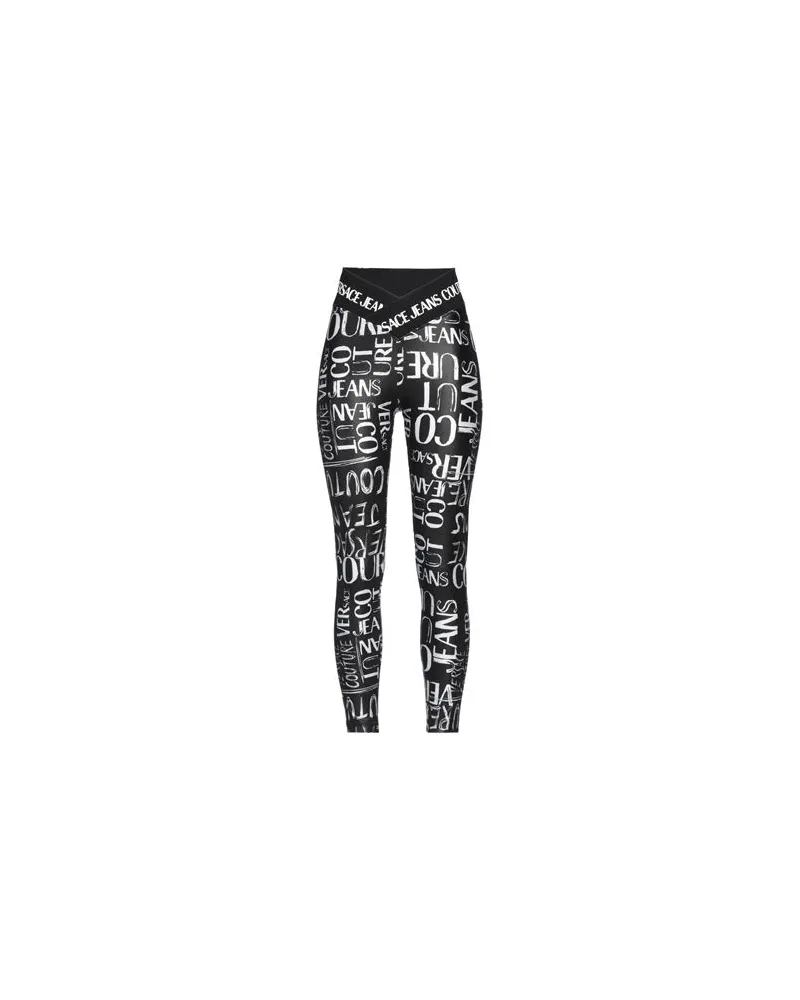 Versace Jeans HOSEN & RÖCKE - Leggingsauf YOOX.COM Schwarz