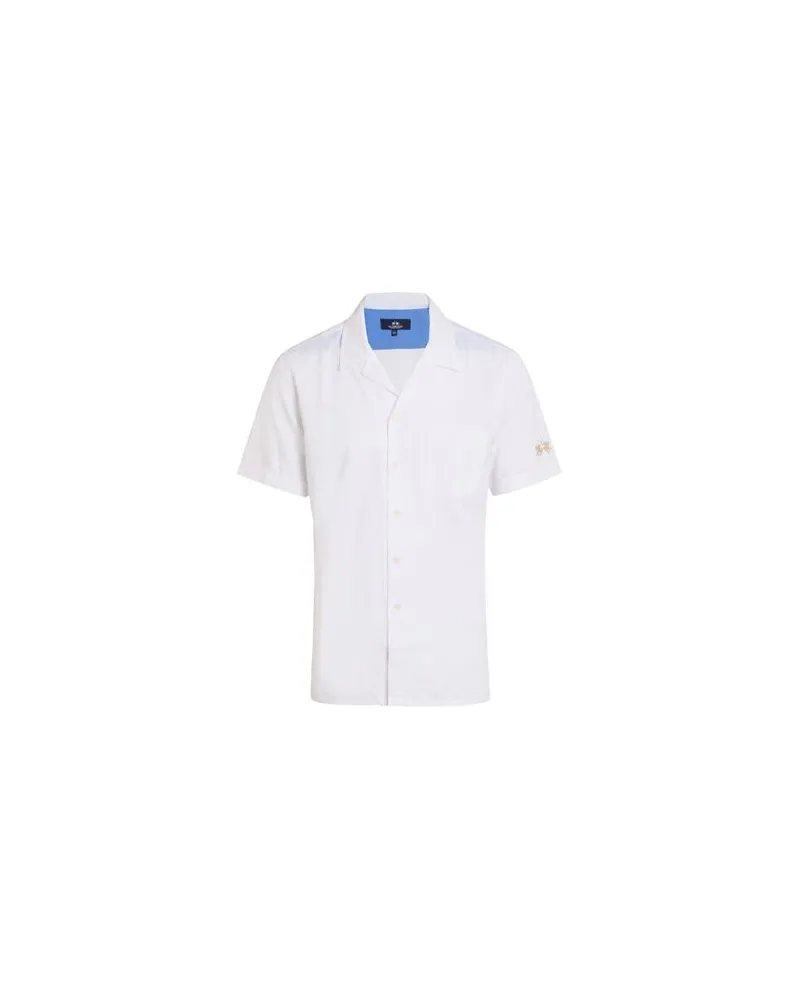 La Martina TOPS - Hemdenauf YOOX.COM Weiß